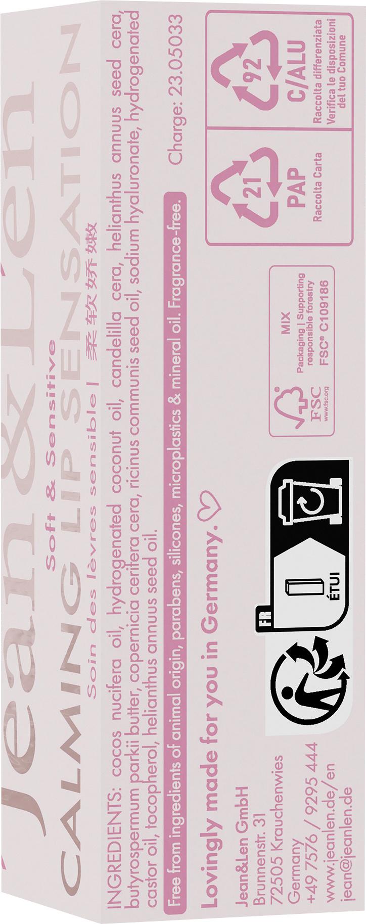 Produktbild Jean&Len Calming Lip Sensation 2 von 4