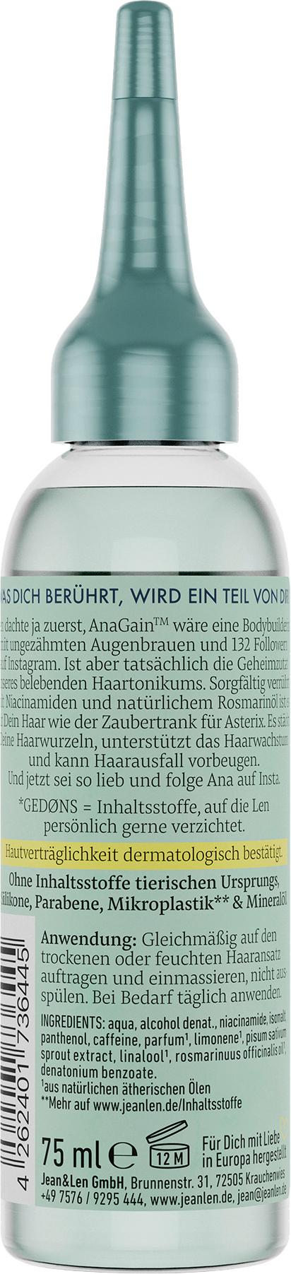 Produktbild Jean&Len Haartonikum Rosmarin 2 von 3