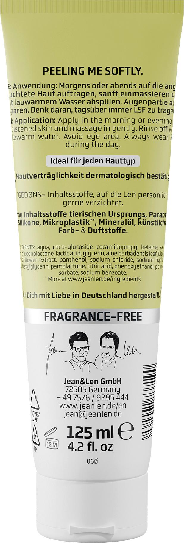Produktbild Jean&Len Peeling Gel Cleanser 2 von 2