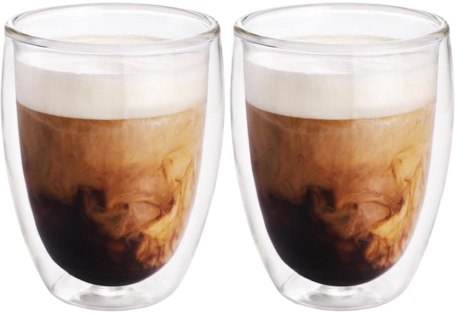 esmerina® Doppelwandglas Latte Macchiato 400ml 2e