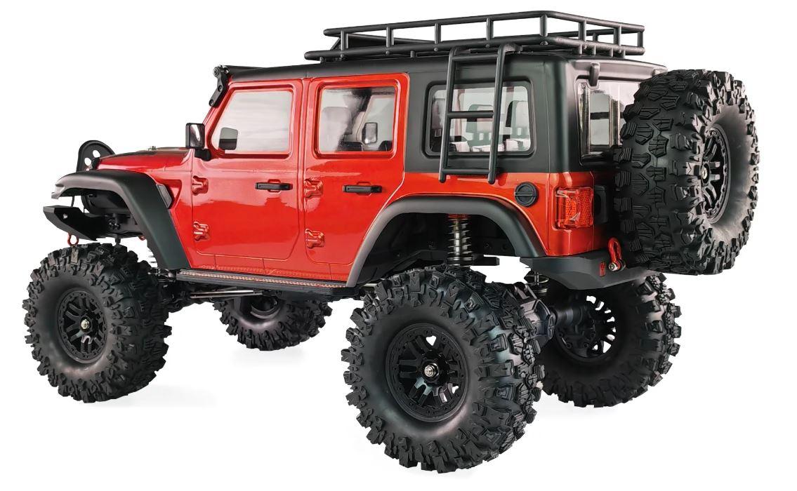 Produktbild Amewi AMXROCK CROSSTRAIL CRAWLER 4WD 1:10 ARTR ROT-METALLIC 5 von 6