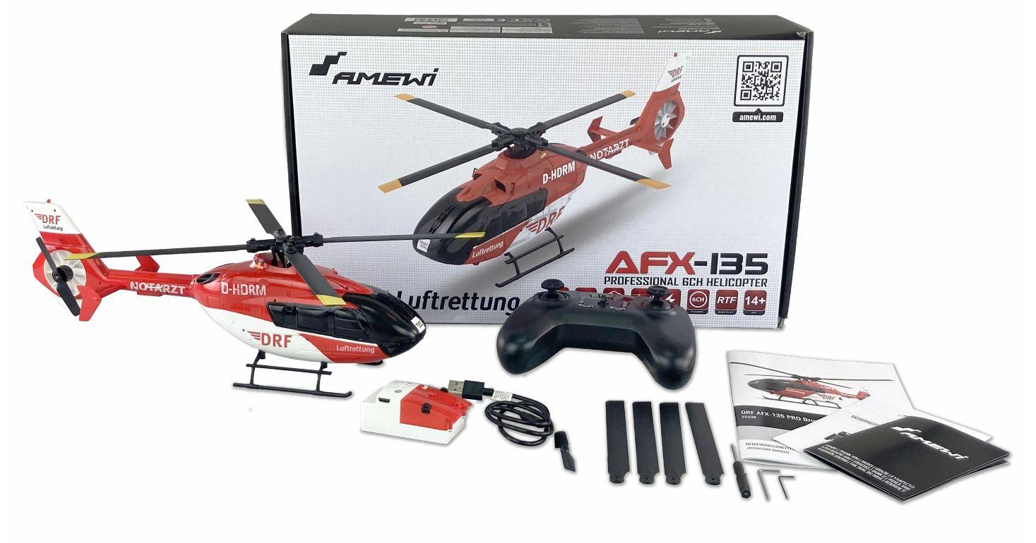 Produktbild Amewi DRF AFX-135 PRO BRUSHLESS 6-KANAL 352MM HELIKOPTER 6G RTF 6 von 6