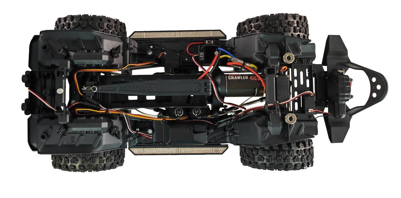 Produktbild Amewi AMXRock Crosstrail Crawler im Maßstab 1:10 anthrazit-metallic 2 von 6