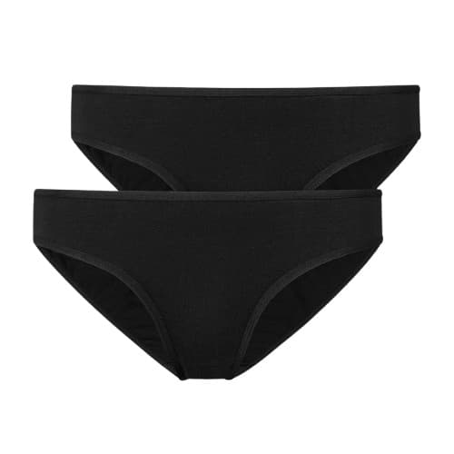 SNOCKS Damen Slip aus Bio-Baumwolle 2er Pack