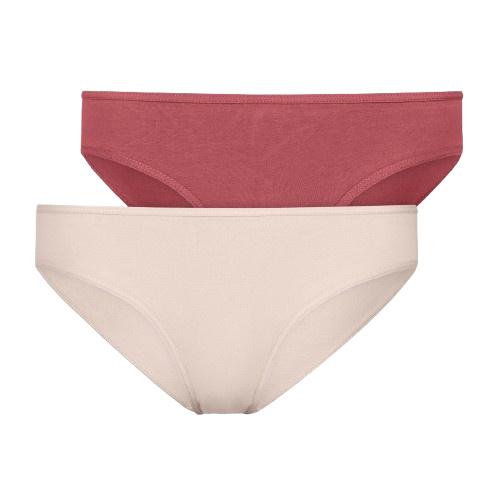 SNOCKS Damen Slip aus Bio-Baumwolle 2er Pack