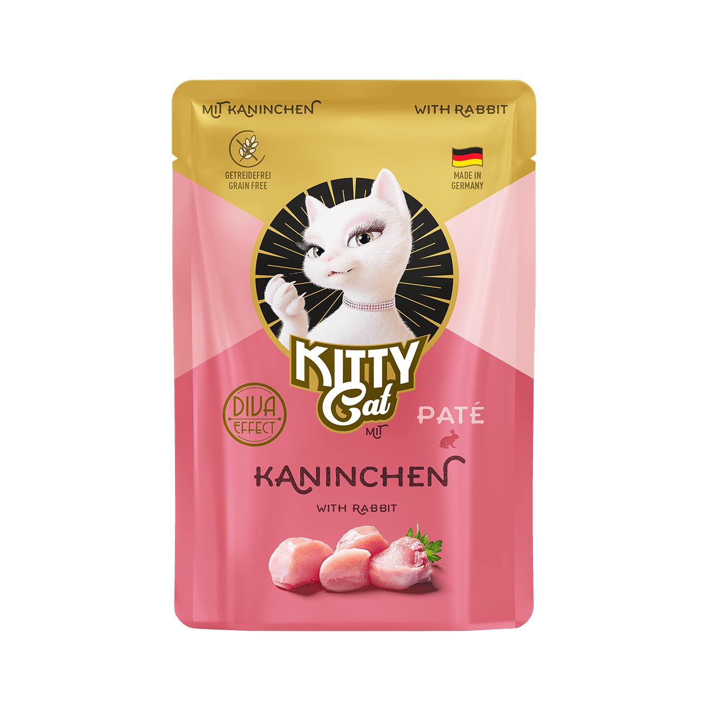 KITTY Cat Katzennassfutter Paté Kaninchen