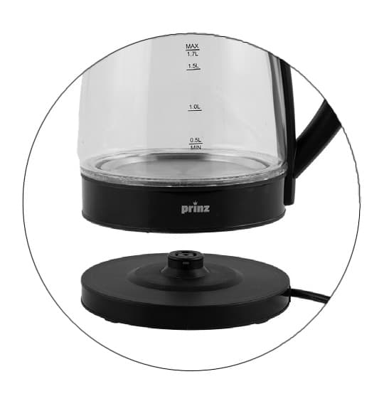 Produktbild PRINZ Glaswasserkocher PZ-GWK2 1,7l 7 von 7
