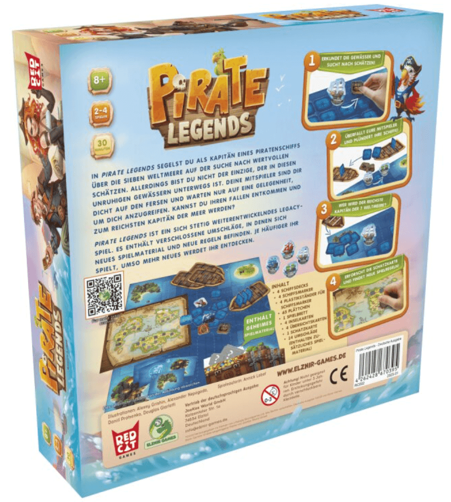 Produktbild Pirate Legends – Das epische Piraten-Abenteuer für 2–4 Spieler 2 von 2