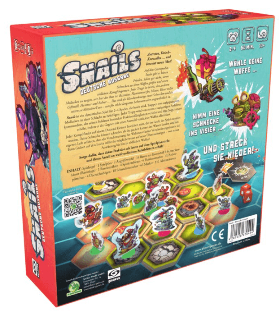 Produktbild Snails – Das taktische Schneckenrennen für 2–4 Spieler 2 von 2
