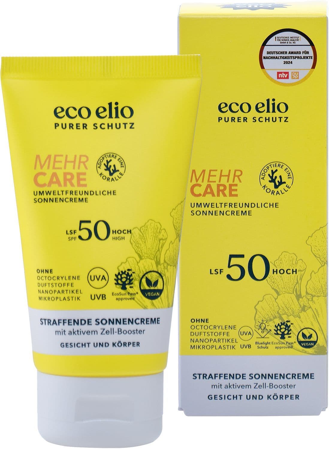 eco elio Mehr Care Sonnencreme LSF50