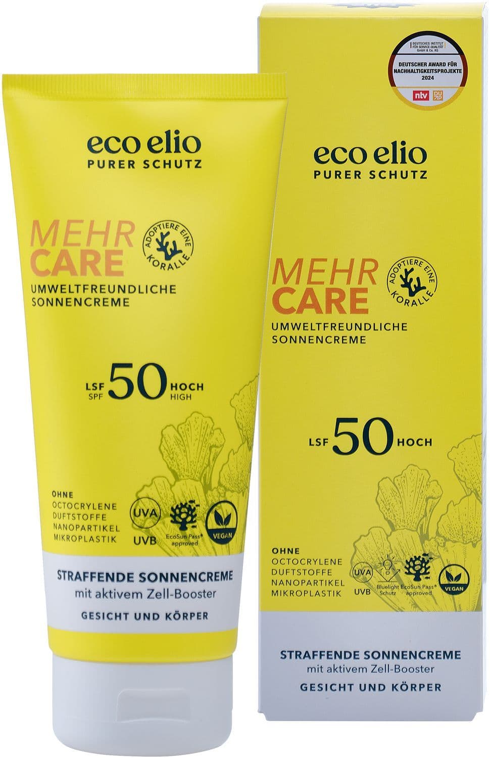 eco elio Mehr Care Sonnencreme LSF50