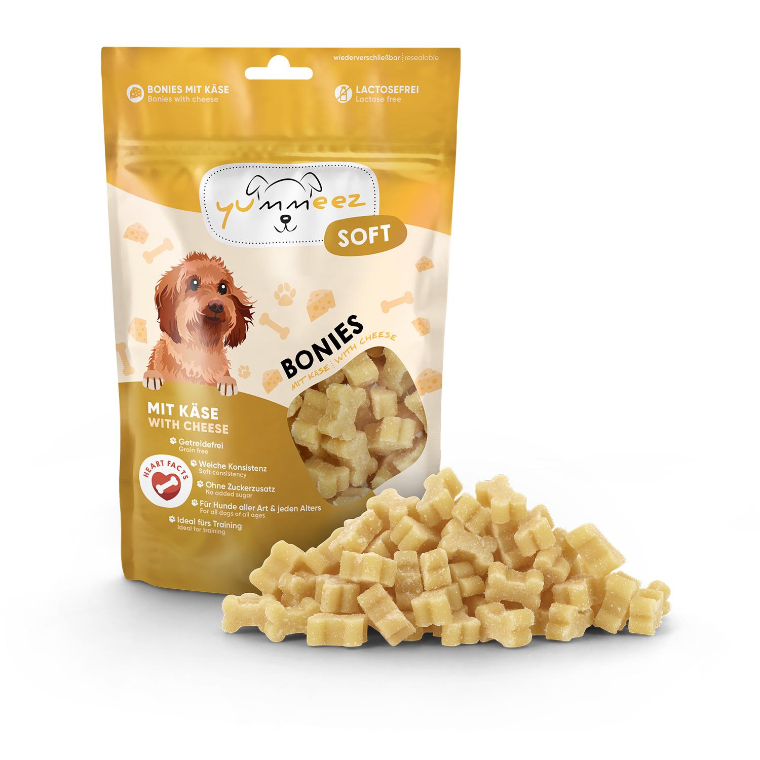 Produktbild yummeez Hundesnack Soft Bonies mit Käse 3 von 4
