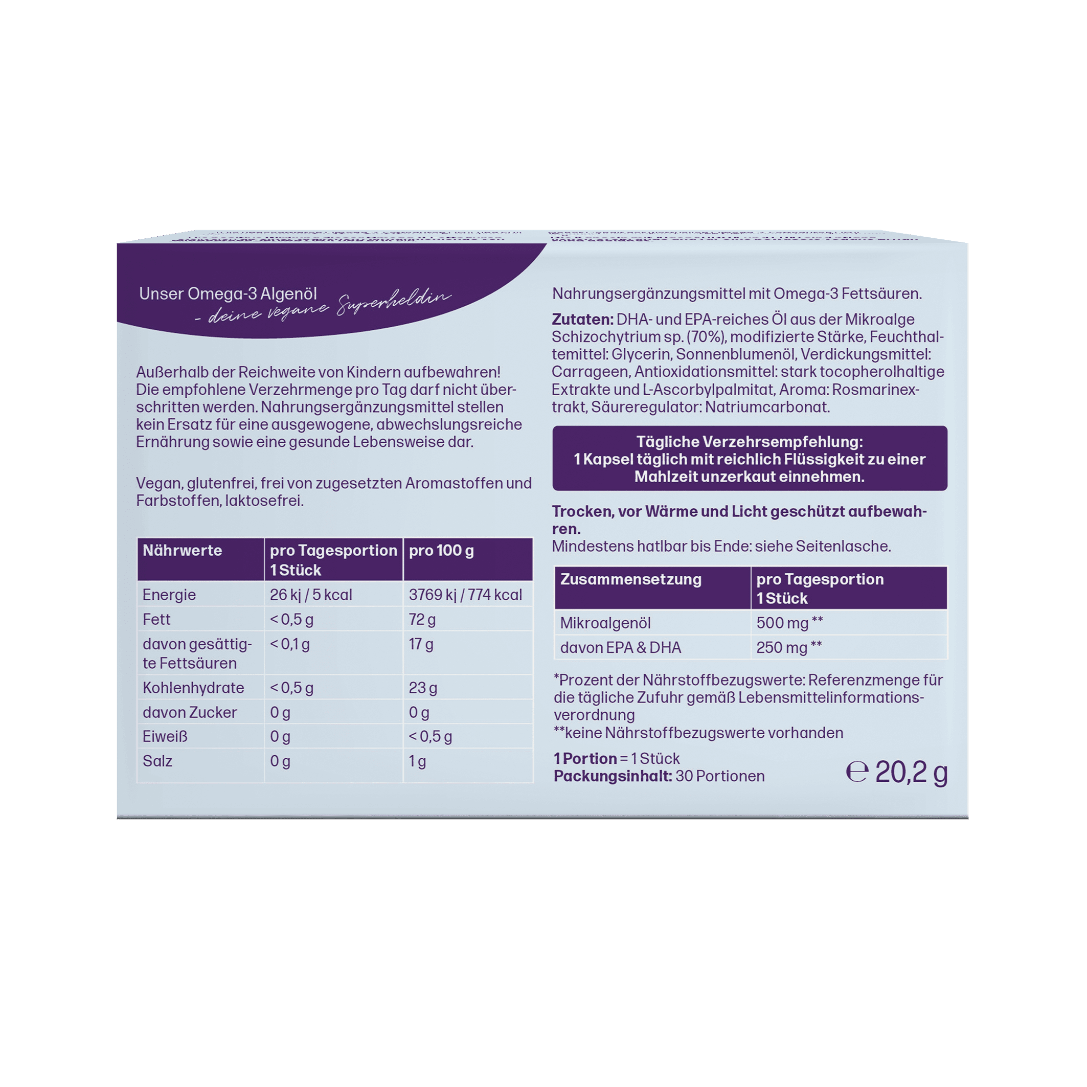 Produktbild femcaps OMEGA 3 2 von 2
