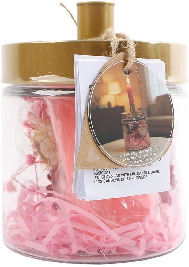 DOLCE VITA GIFTS Kerze im Glas