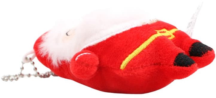 DOLCE VITA GIFTS Tasse & Plüschtier Weihnachtsmann Geschenkpackung