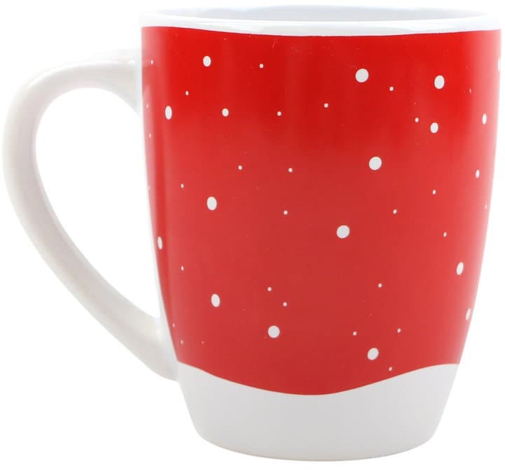 DOLCE VITA GIFTS Tasse & Plüschtier Weihnachtsmann Geschenkpackung