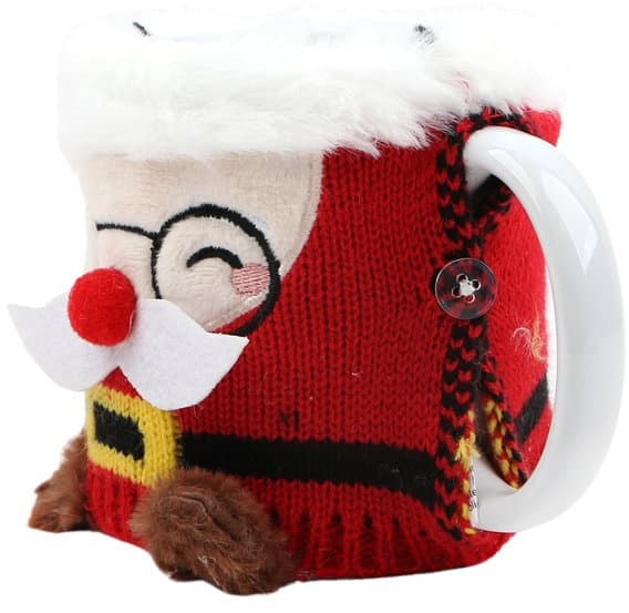 DOLCE VITA GIFTS Tasse & Trinkschokoladenmischung Weihnachtsmann Geschenkpackung