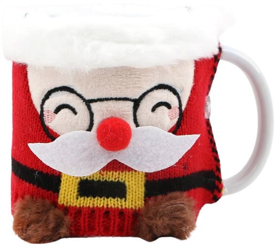 DOLCE VITA GIFTS Tasse & Trinkschokoladenmischung Weihnachtsmann Geschenkpackung