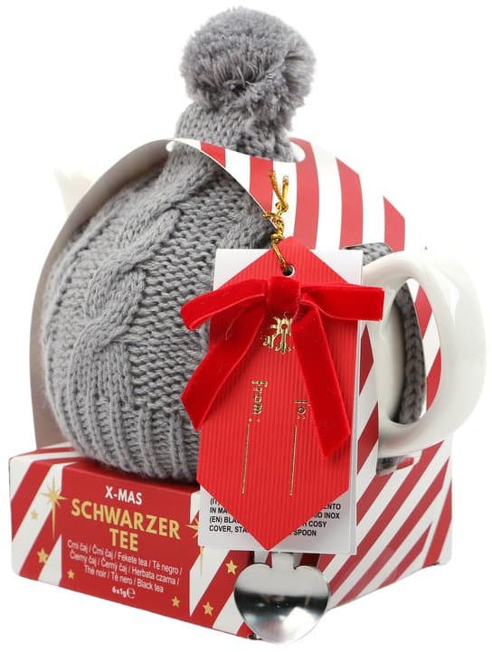 DOLCE VITA GIFTS Teekanne & Schwarztee Geschenkpackung