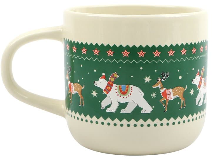 DOLCE VITA GIFTS Tasse & Trinkschokoladenmischung Polar Bear Geschenkpackung