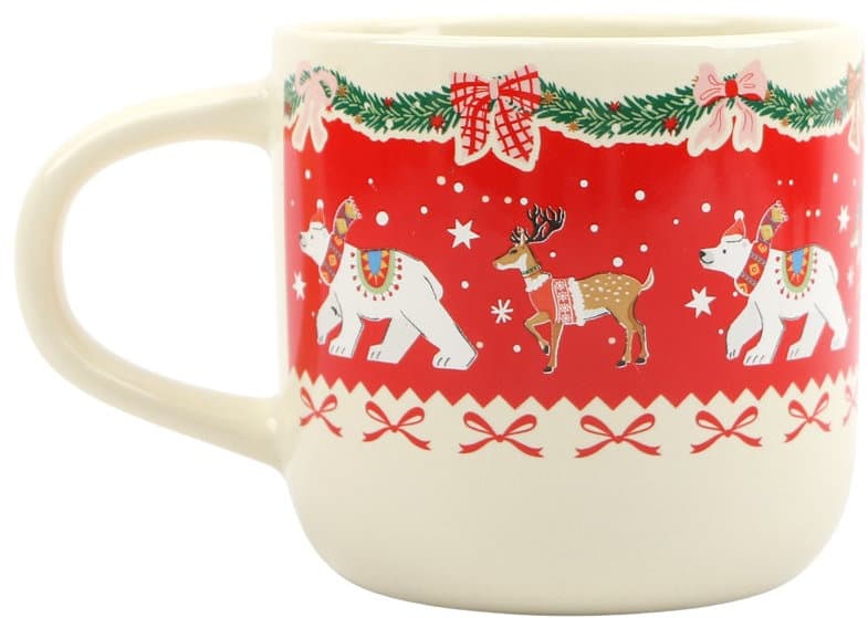 DOLCE VITA GIFTS Tasse & Trinkschokoladenmischung Polar Bear Geschenkpackung