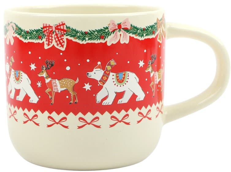 DOLCE VITA GIFTS Tasse & Trinkschokoladenmischung Polar Bear Geschenkpackung
