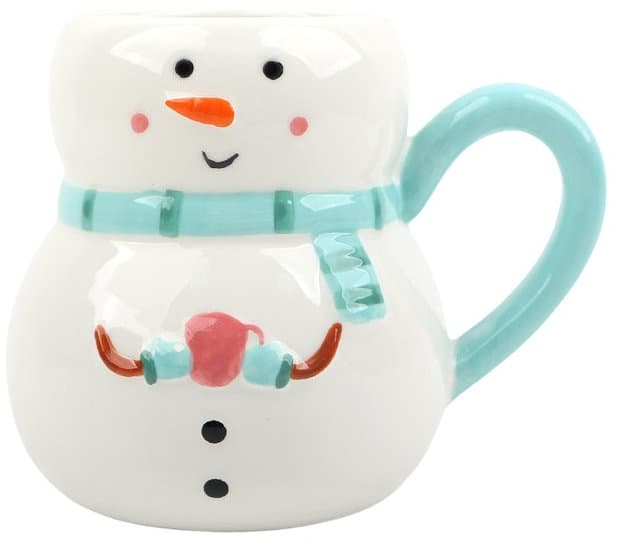 DOLCE VITA GIFTS Tasse & Socken Snowman Geschenkpackung