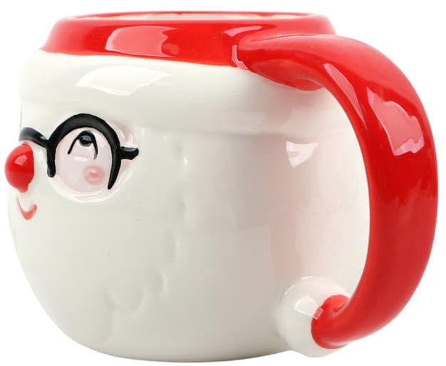 DOLCE VITA GIFTS Tasse & Trinkschokoladenmischung Cute Santa Geschenkpackung