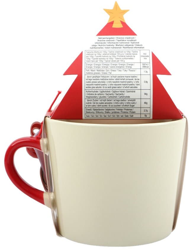 DOLCE VITA GIFTS Tasse & Trinkschokoladenmischung Geschenkpackung