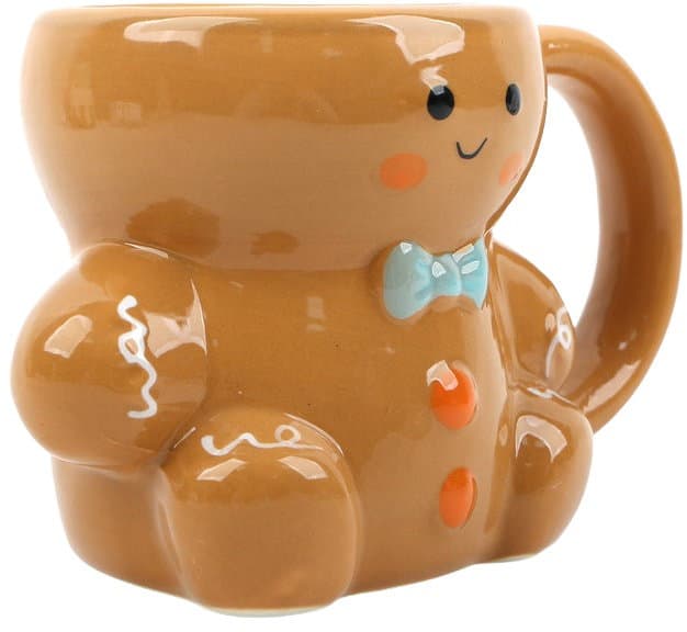 DOLCE VITA GIFTS Tasse & Trinkschokoladenmischung Lebkuchenmann Geschenkpackung