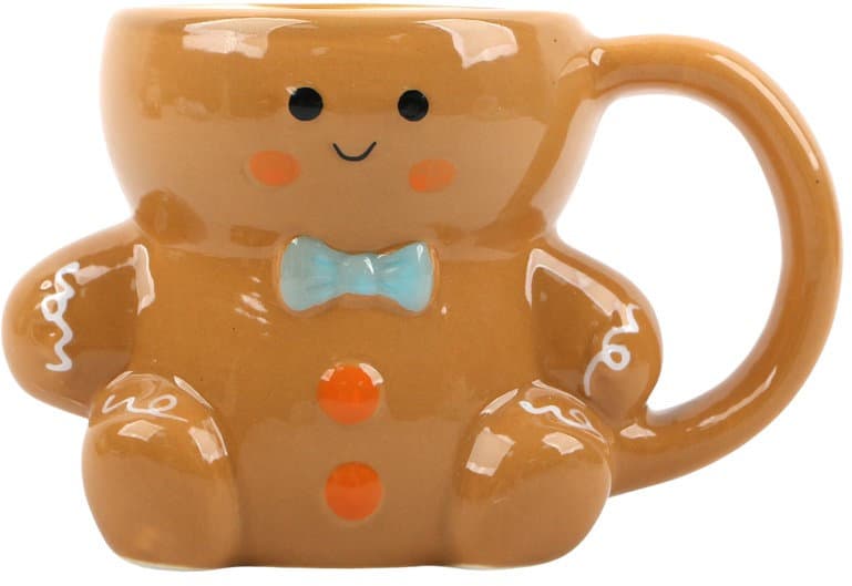 DOLCE VITA GIFTS Tasse & Trinkschokoladenmischung Lebkuchenmann Geschenkpackung