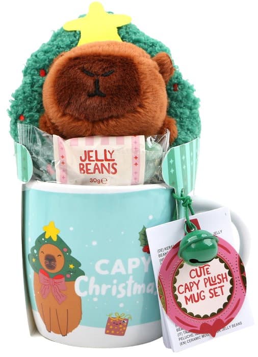 DOLCE VITA GIFTS Tasse Capybara Geschenkpackung
