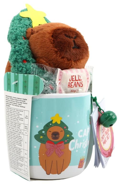 DOLCE VITA GIFTS Tasse Capybara Geschenkpackung