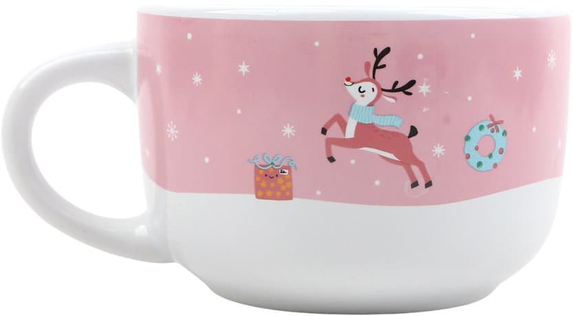 DOLCE VITA GIFTS Tasse Snowman Geschenkpackung