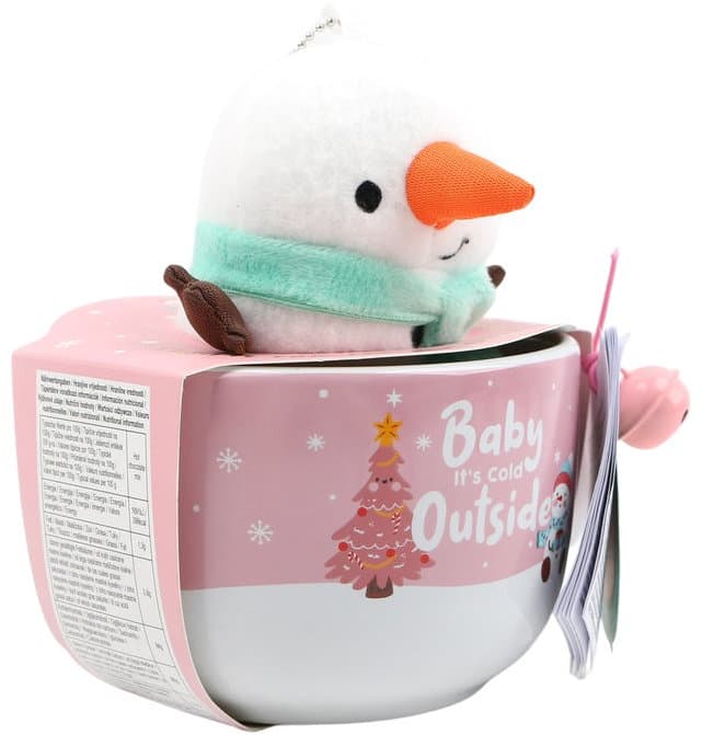 DOLCE VITA GIFTS Tasse Snowman Geschenkpackung