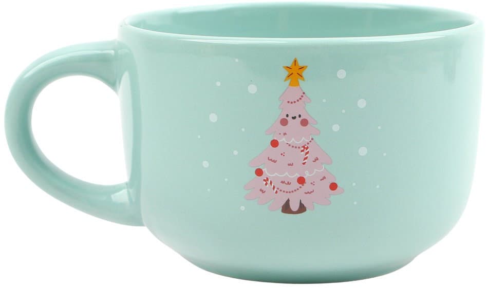 DOLCE VITA GIFTS Tasse & Plüschtier Festive Geschenkpackung