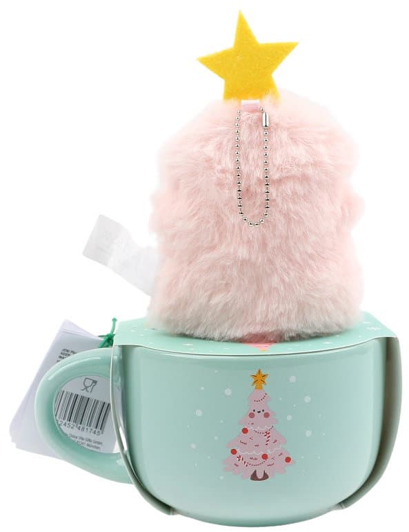 DOLCE VITA GIFTS Tasse & Plüschtier Festive Geschenkpackung