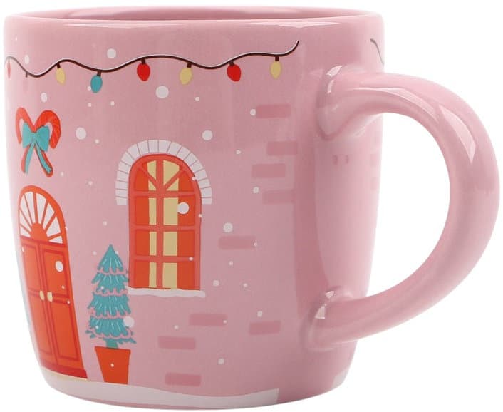 DOLCE VITA GIFTS Tasse & Trinkschokoladenmischung Sweet House Geschenkpackung