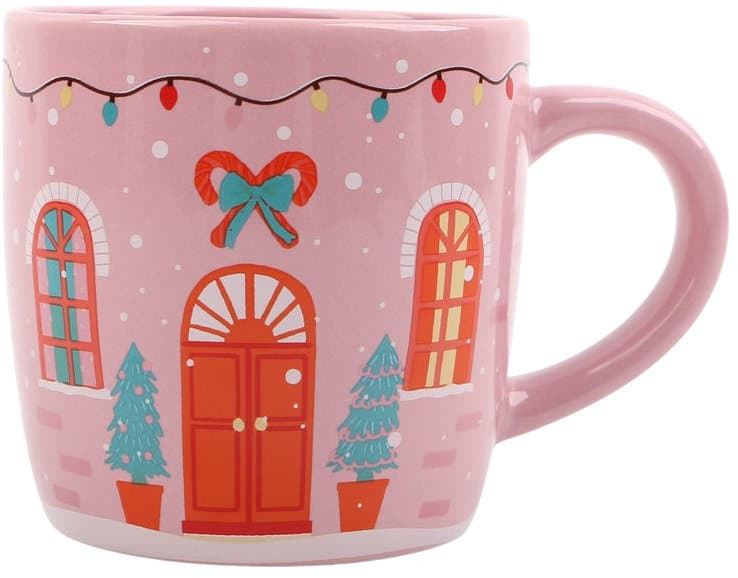 DOLCE VITA GIFTS Tasse & Trinkschokoladenmischung Sweet House Geschenkpackung