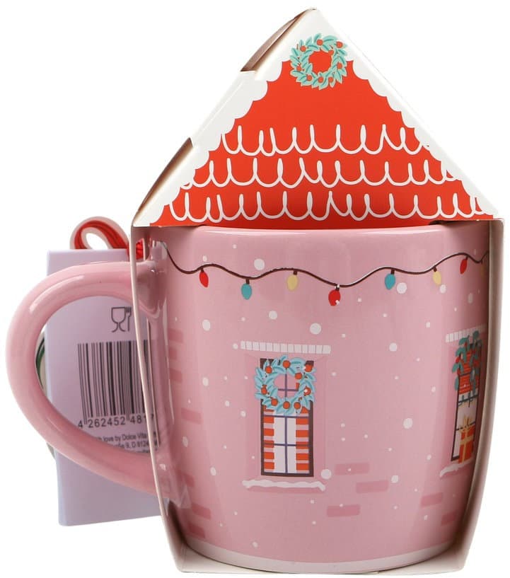 DOLCE VITA GIFTS Tasse & Trinkschokoladenmischung Sweet House Geschenkpackung