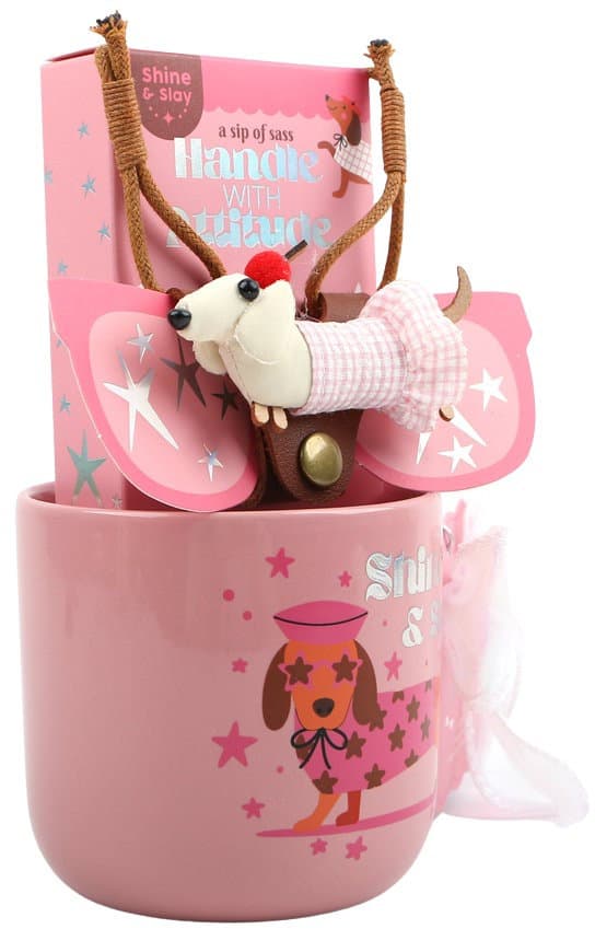 DOLCE VITA GIFTS Tasse & Brillenclip Geschenkpackung