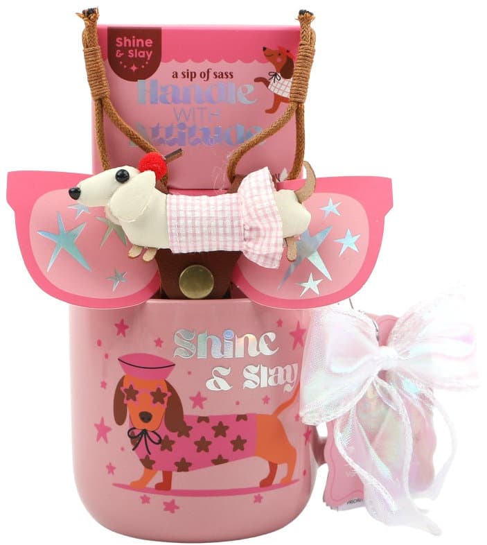 DOLCE VITA GIFTS Tasse & Brillenclip Geschenkpackung