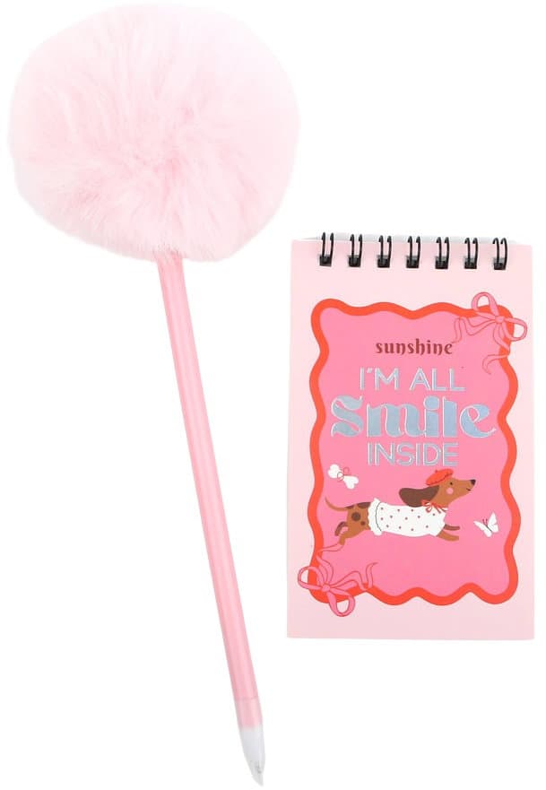 DOLCE VITA GIFTS Tasse & Notizbuch mit Stift Geschenkpackung