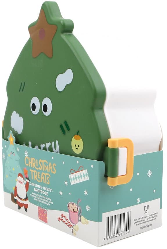 DOLCE VITA GIFTS Lunchbox & Trinkschokoladenmischung Tree Geschenkpackung
