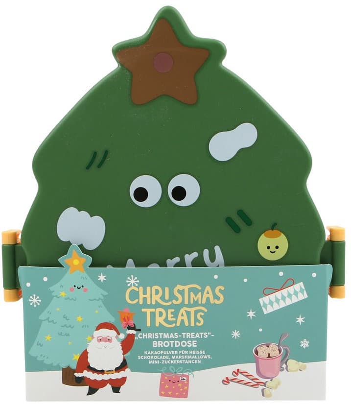 DOLCE VITA GIFTS Lunchbox & Trinkschokoladenmischung Tree Geschenkpackung