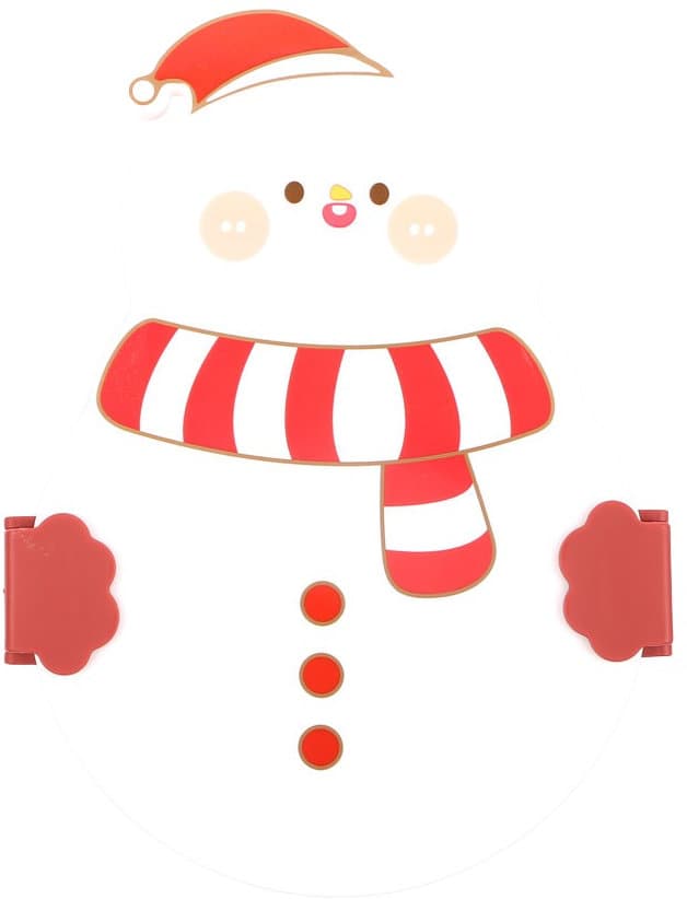 DOLCE VITA GIFTS Lunchbox & Trinkschokoladenmischung Snowman Geschenkpackung