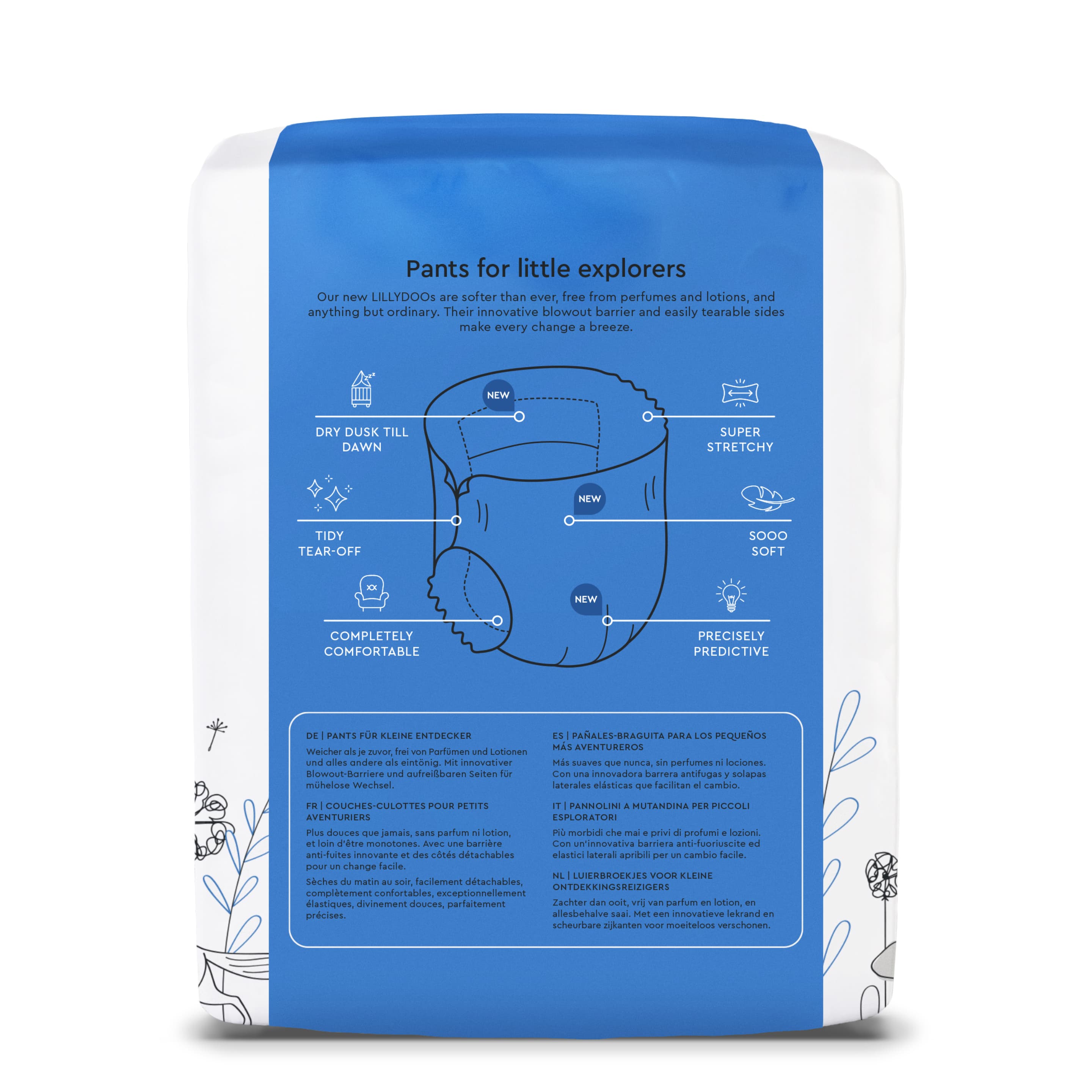 Produktbild LILLYDOO Hautfreundliche Pants, Größe 7 (15+kg) 2 von 9