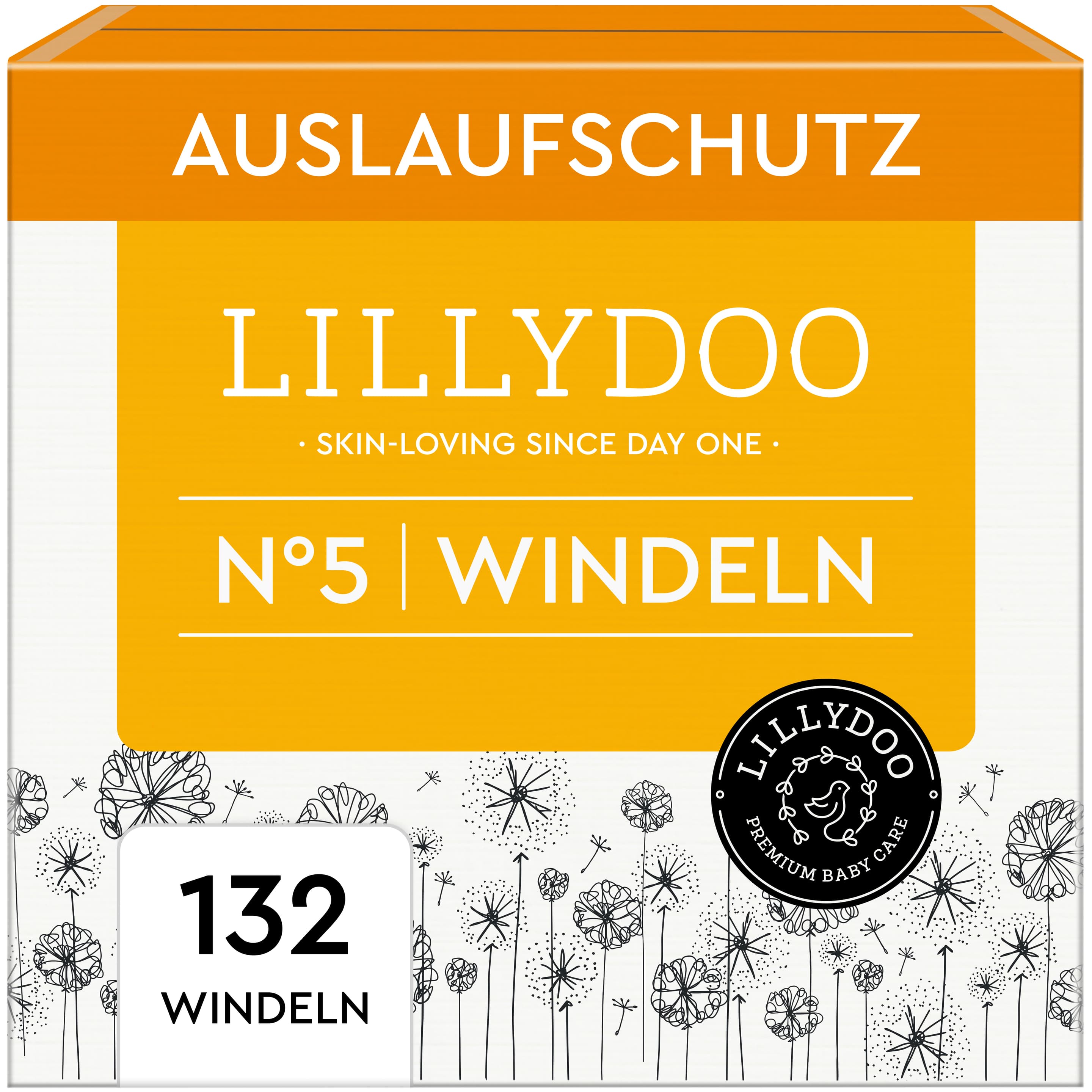 LILLYDOO Hautfreundliche Windeln Monatsbox, Größe 5 (11-16kg)