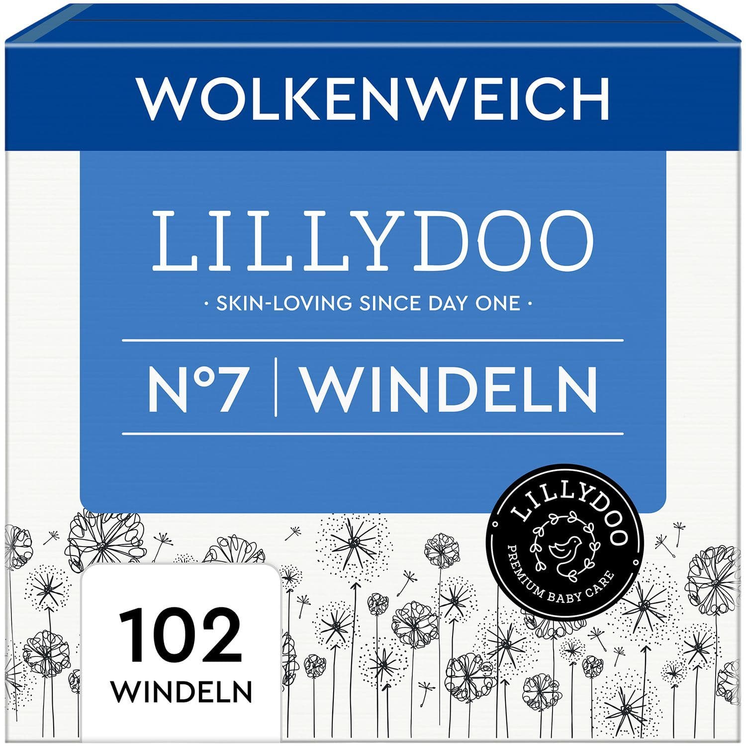  LILLYDOO Windeln Monatsbox Größe 7, 15+kg