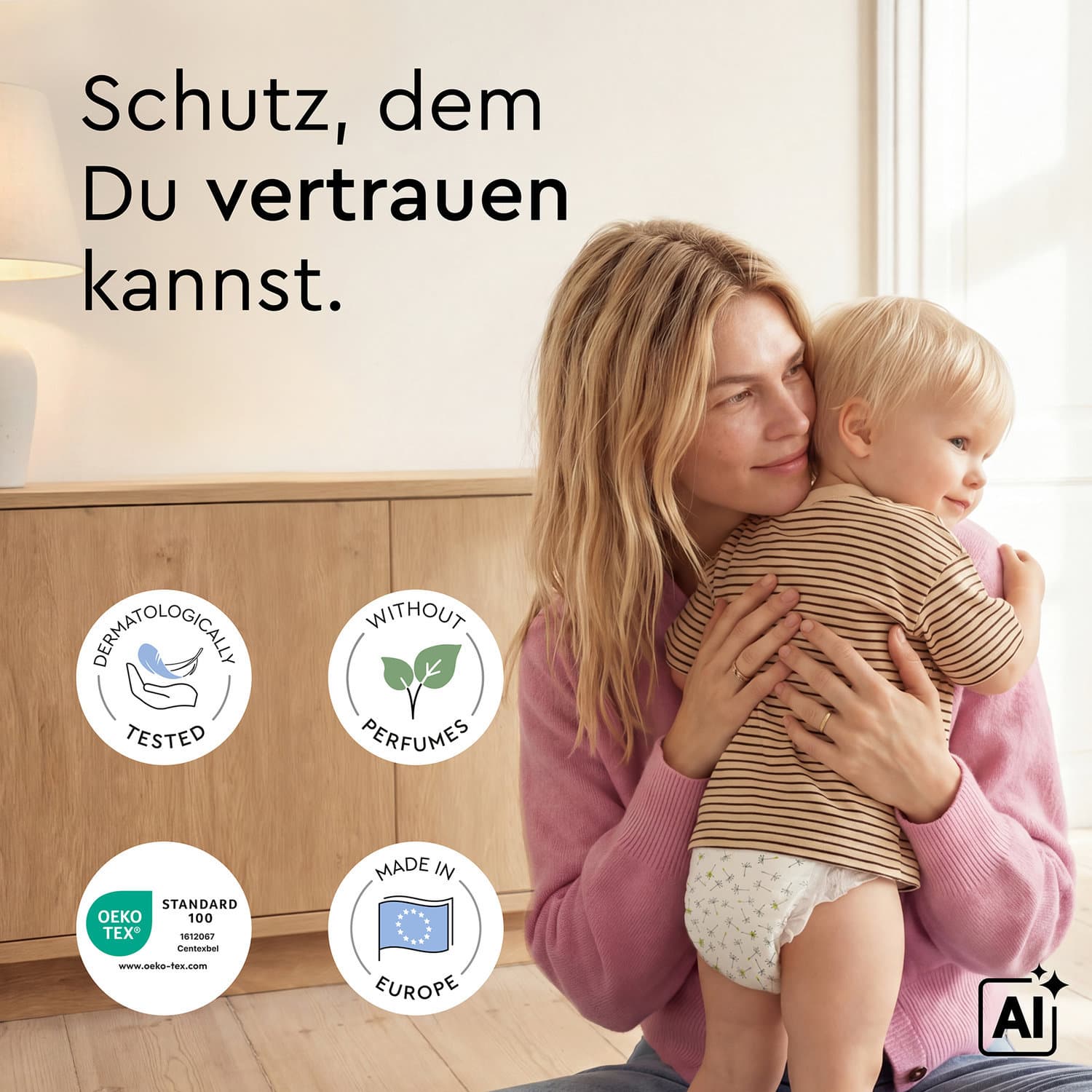 LILLYDOO Hautfreundliche Pants, Größe 6 (13+ kg)